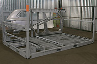 Специальная тара для хранения и транспортировки боковых панелей кузова автомобиля
